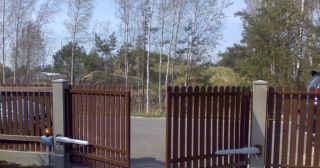 Купить распашные ворота из штакетника Киров, цена от 2718 руб.