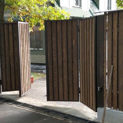 Купите и Закажите Ворота Гармошка: Лучшая Цена от 46815 руб, Установка под Ключ и Доставка в Кирове и по Области